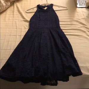 Navy blue dress